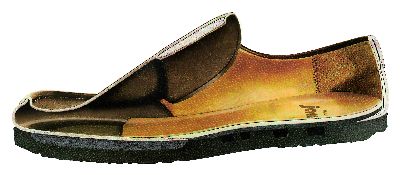 Jacoform-Schuh im Schnitt