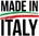 Europäische Produktion. MADE IN ITALY