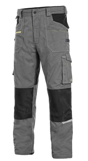 Herren Stretch Arbeitshose aus Baumwolle mit Elastan