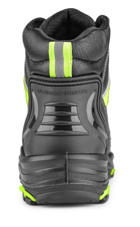 CXS Herren Sicherheitsstiefel SOLID aus Leder metallfrei, S3 SRC HRO