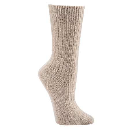 weiche Socken aus 100% BIO-Baumwolle Wowerat 2156, natur 3er Pack