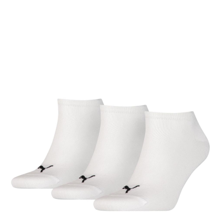 PUMA Socken Unisex Sneaker Plain, weiß, 3er-Pack