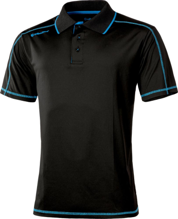 Albatros CLIMA Poloshirt, Herren Shirt mit 98% UV-Schutz UPF 40+ schwarz-blau, 297820
