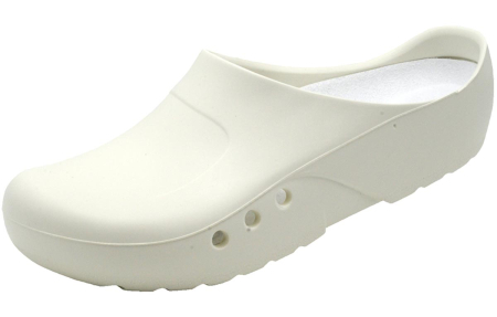 Schrr OP-Clogs Chiroclogs Orthoclogs wei ohne Riemen