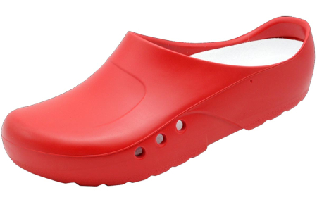 Schrr OP-Clogs Chiroclogs Orthoclogs rot ohne Riemen
