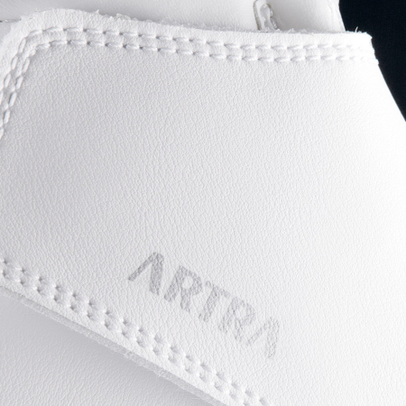 ARTRA Arafur 944, weiße Arbeitsschuhe mit Klett und Wool Warmfutter 02 OHNE Stahlkappe