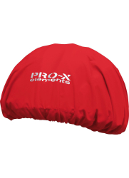 Pro-X Elements 6116 Helmüberzug mit Gummizug, winddicht wasserdicht, rot