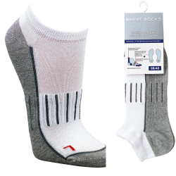 Sneaker Funktions-Socken antibakteriell, Arbeitssocken Wowerat 6939, 3er Pack
