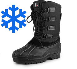 Canadian Boots Schneestiefel FROST, Thermo Winterstiefel wasserdicht und warm gefüttert