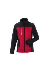 Planam Damen Arbeitsjacke, Hybridjacke Norit 6517, rot-schwarz
