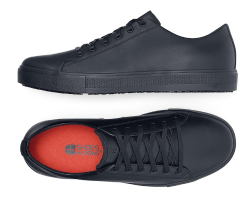 Shoes for Crews 36111 Old School, klassischer Sneaker Arbeitsschuhe von SFC, Leder